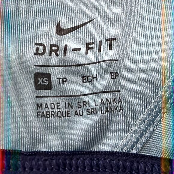 Nike Exercise Bra - Blue - Strappy - XS - Picture 4 of 5